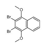 2,3-dibromo-1,4-dimethoxy-naphthalene Structure
