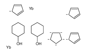 cyclohexanol,cyclopenta-1,3-diene,cyclopentane,ytterbium Structure