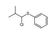 α-chloroisobutyl phenyl sulfide Structure