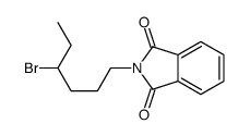 2-(4-bromohexyl)isoindole-1,3-dione Structure