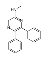 N-methyl-5,6-diphenylpyrazin-2-amine Structure