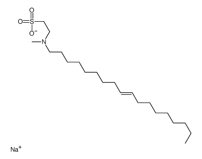 sodium (Z)2-(methyl-9-octadecenylamino)ethanesulphonate结构式