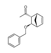 exo-2-Benzyloxybicyclo[2.2.1]hept-5-en-3-yl-endo-1-ethanon Structure