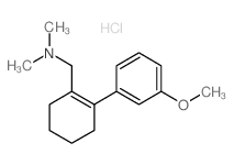N,N-Dimethyl-2-(m-methoxyphenyl)-1-cyclohexene-1-methanamine结构式