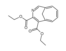 9,10-dicarbethoxy-3,8-methano-1-aza<10>annulene结构式