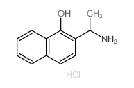 1-Naphthalenol,2-(1-aminoethyl)-, hydrochloride (1:1) picture