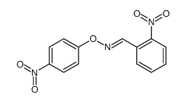 E-O-p-nitrophenyl-o-nitrobenzaldoxime Structure