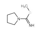 1-Pyrrolidinecarboximidothioicacid,methylester(9CI)结构式