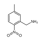 Benzenemethanamine,5-methyl-2-nitro- structure