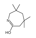 4,4,6,6-tetramethylazepan-2-one Structure