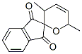 3',6'-Dihydro-3',6'-dimethylspiro[2H-indene-2,2'-[2H]pyran]-1,3-dione结构式