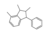 2,3,4-trimethyl-1-phenyl-2,3-dihydro-1H-indene Structure
