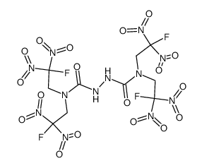 1,2-di[N,N-bis (2-fluoro-2,2-dinitroethyl)-carbamyl] hydrazine Structure