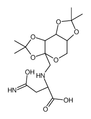 N2-[1-Deoxy-2,3:4,5-bis-O-(1-Methylethylidene)-β-D-fructopyranos-1-yl]-L-asparagine picture