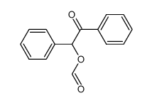 2-oxo-1,2-diphenylethyl formate结构式