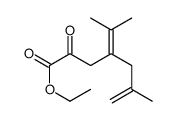 ethyl 6-methyl-2-oxo-4-propan-2-ylidenehept-6-enoate Structure