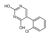 5-(2-chlorophenyl)-1H-pyrimidine-2,4-dione Structure