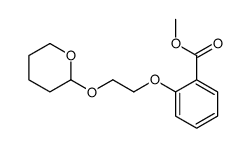 methyl 2-[2-(oxan-2-yloxy)ethoxy]benzoate结构式