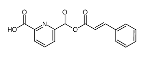 cinnamic 6-carboxypicolinic monoanhydride structure