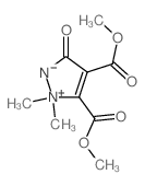 1H-Pyrazolium,2,3-dihydro-4,5-bis(methoxycarbonyl)-1,1-dimethyl-3-oxo-, inner salt结构式