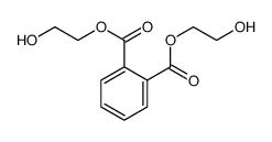 双(2-羟乙基)邻苯二甲酸酯结构式
