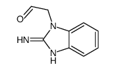 1H-Benzimidazole-1-acetaldehyde,2-amino-(9CI) Structure