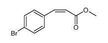 2-Propenoic acid, 3-(4-bromophenyl)-, methyl ester, (2Z) Structure