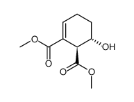 dimethyl trans-3-hydroxycyclohex-5-ene-1,2-dicarboxylate Structure