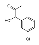 1-(3-chlorophenyl)-1-hydroxypropan-2-one Structure