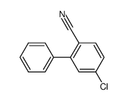 5-chloro-biphenyl-2-carbonitrile Structure