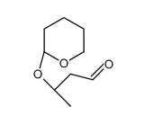 (3S)-3-(oxan-2-yloxy)butanal结构式