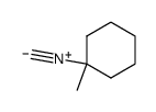 1-isocyano-1-methyl-cyclohexane结构式