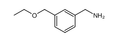 3-Ethoxymethyl-benzylamine结构式