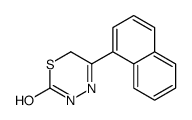 5-naphthalen-1-yl-3,6-dihydro-1,3,4-thiadiazin-2-one结构式