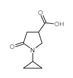 1-环丙基-5-氧代吡咯烷-3-羧酸图片