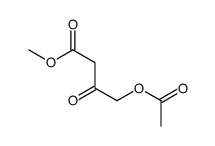 methyl 4-acetyloxy-3-oxobutanoate结构式