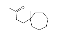 4-(1-methylcycloheptyl)butan-2-one Structure