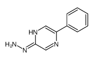 (5-phenylpyrazin-2-yl)hydrazine结构式