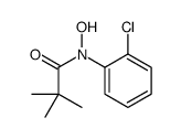 N-(2-chlorophenyl)-N-hydroxy-2,2-dimethylpropanamide Structure