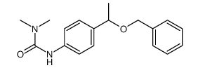 1,1-dimethyl-3-[4-(1-phenylmethoxyethyl)phenyl]urea结构式