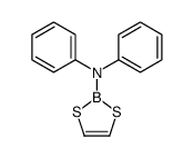 N,N-diphenyl-1,3,2-dithiaborol-2-amine Structure