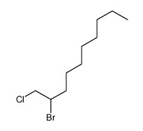 2-bromo-1-chlorodecane结构式