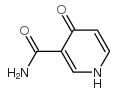 3-Pyridinecarboxamide,1,4-dihydro-4-oxo-(9CI) structure