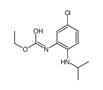 ethyl N-[5-chloro-2-(propan-2-ylamino)phenyl]carbamate结构式