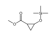 methyl 2-trimethylsilyloxycyclopropane-1-carboxylate Structure