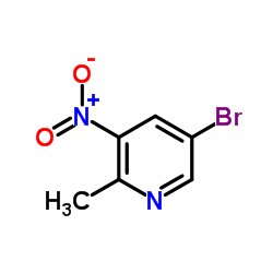 5-Bromo-2-methyl-3-nitropyridine picture