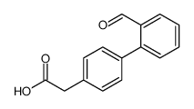 2'-formyl[1,1'-biphenyl]-4-acetic acid Structure