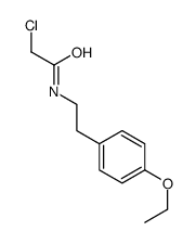 2-chloro-N-[2-(4-ethoxyphenyl)ethyl]acetamide Structure