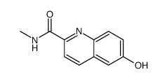 6-hydroxy-N-methylquinoline-2-carboxamide Structure