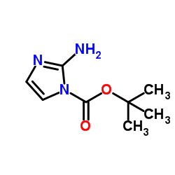 1-Boc-2-氨基咪唑结构式
